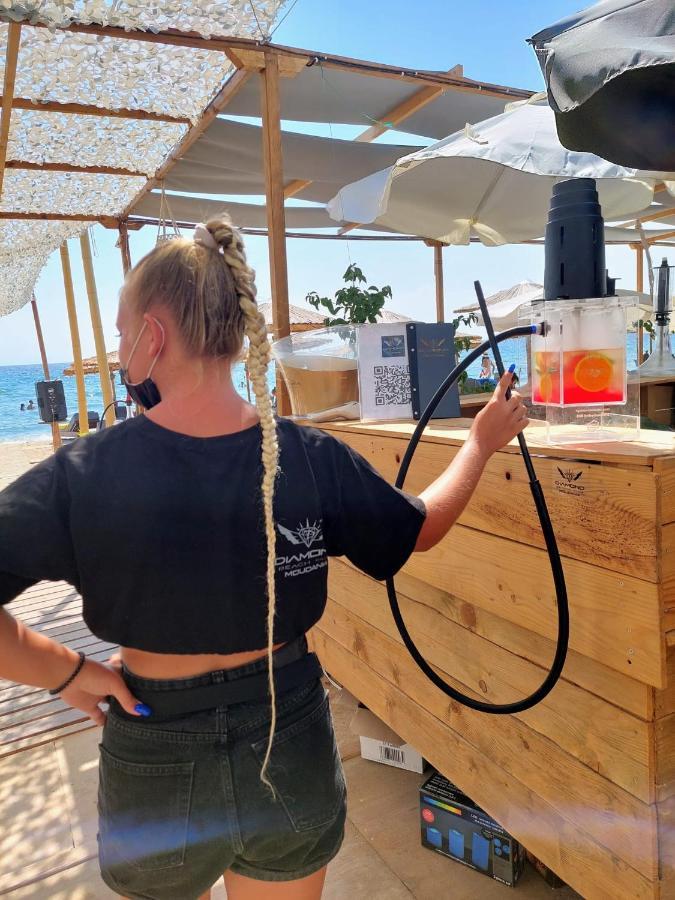 Katrin Luxury Studios Néa Moudaniá Eksteriør bilde