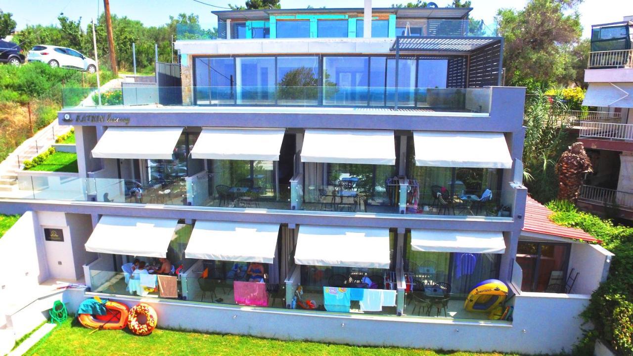 Katrin Luxury Studios Néa Moudaniá Eksteriør bilde